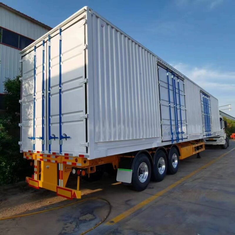 Logistics container transport semi-trailer - Imagen 3