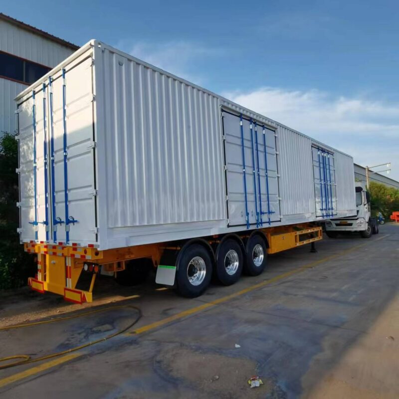 Logistics container transport semi-trailer - Imagen 4