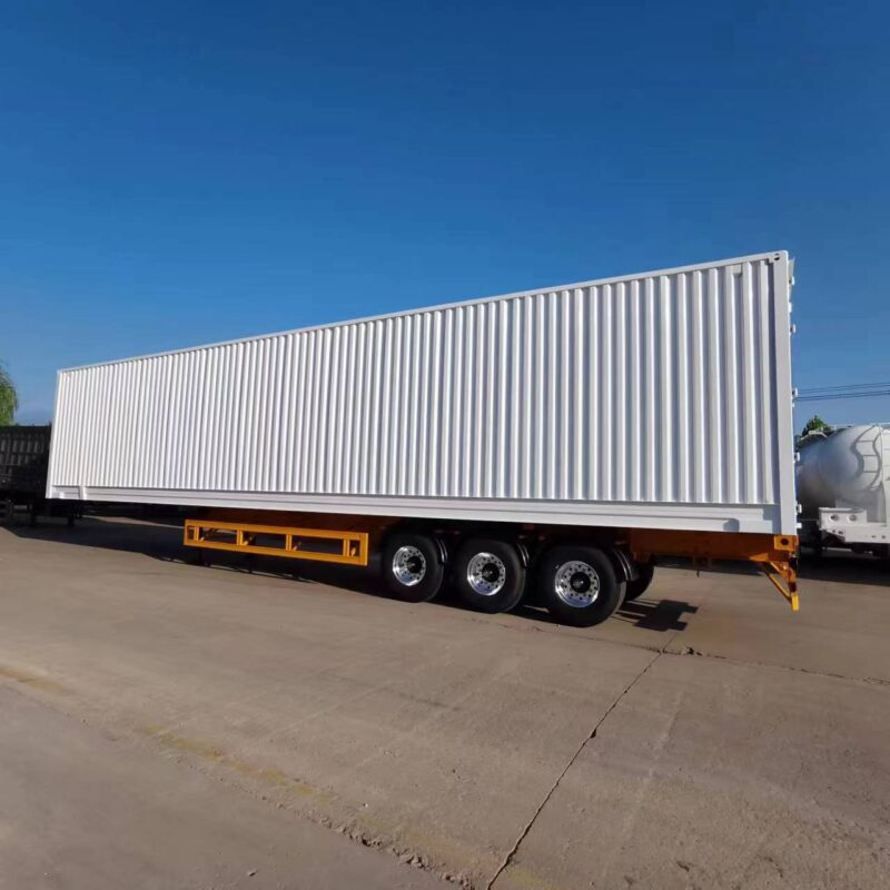 Logistics container transport semi-trailer - Imagen 11