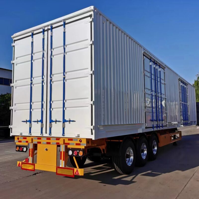 Logistics container transport semi-trailer - Imagen 13