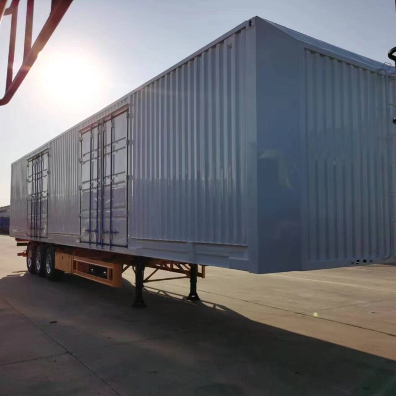 Logistics container transport semi-trailer - Imagen 14