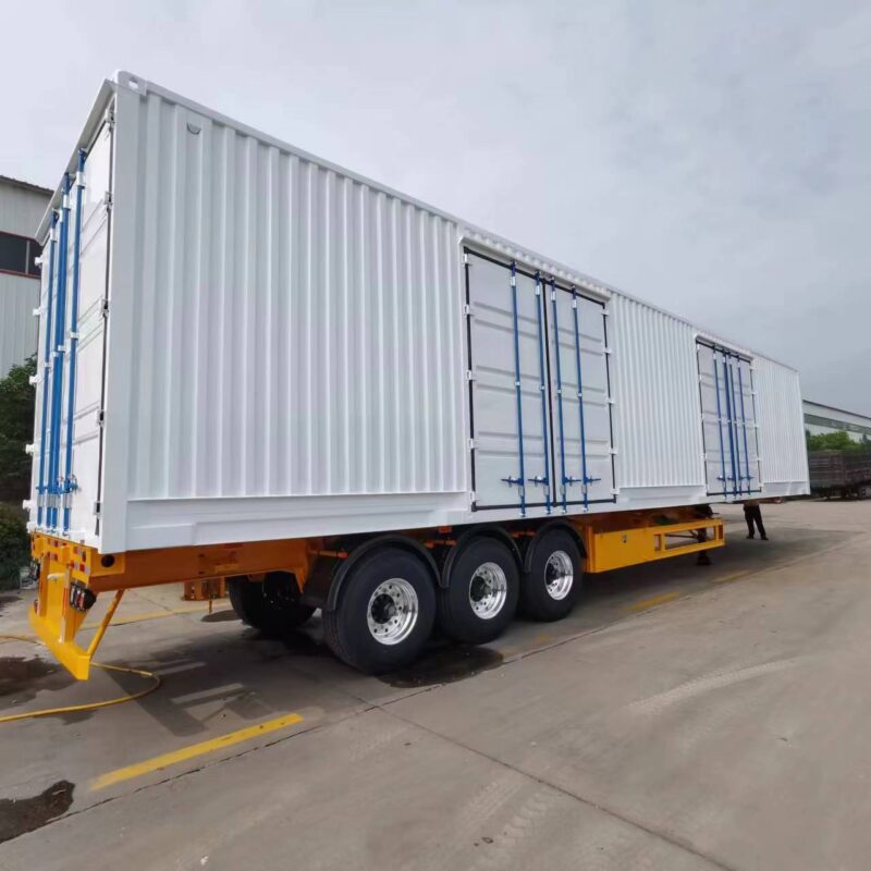Logistics container transport semi-trailer - Imagen 16