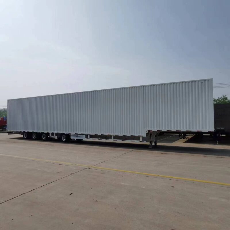 Logistics container transport semi-trailer - Imagen 22