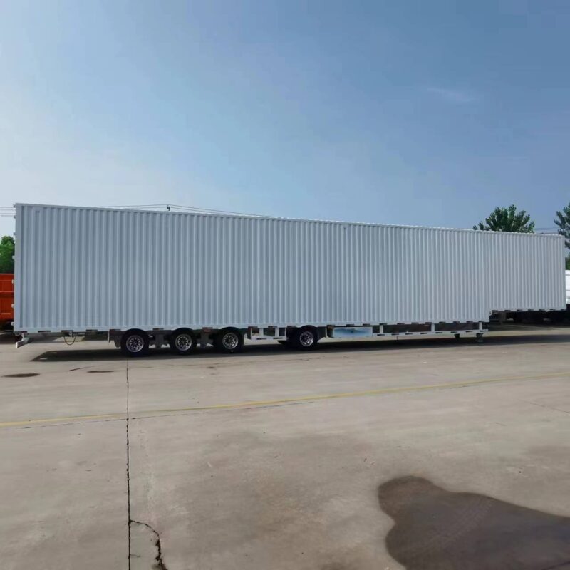 Logistics container transport semi-trailer - Imagen 23