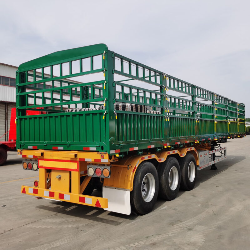Container skeleton semitrailer