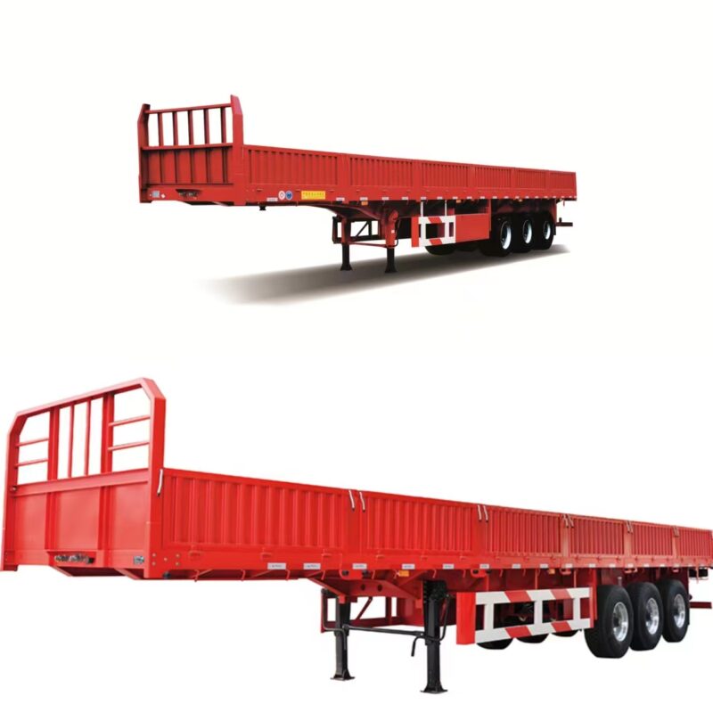 Rollover dump semitrailer