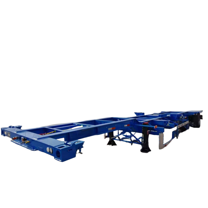 Container skeleton semitrailer