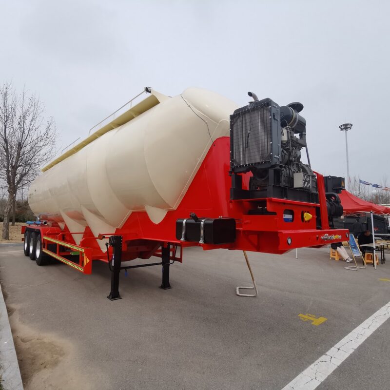 Pulverized coal tanker
