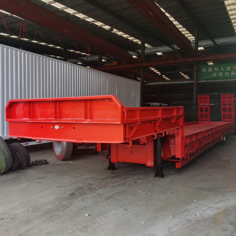 Hook plate large transport semi trailer