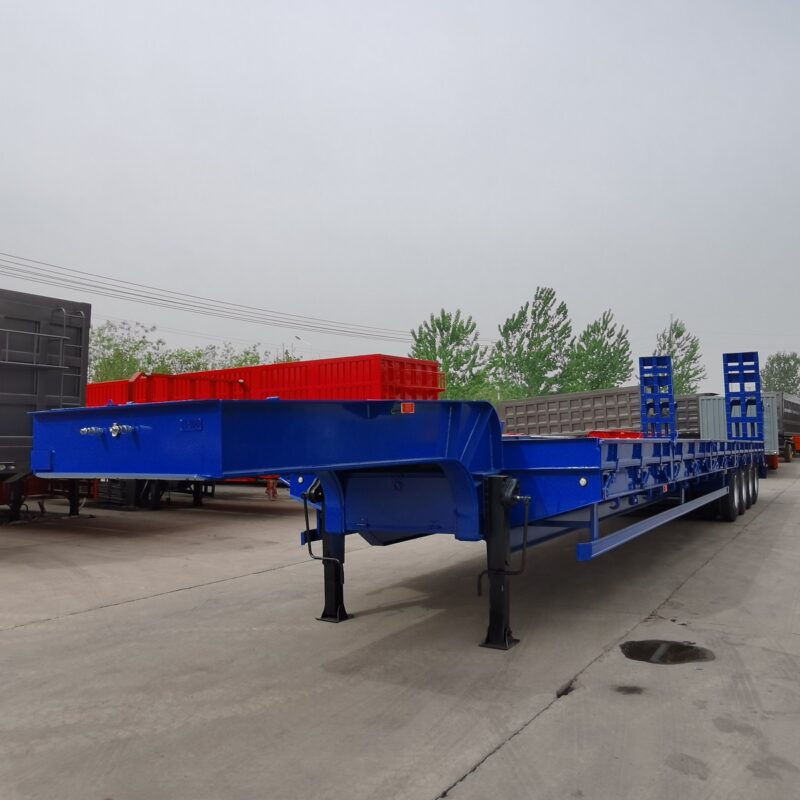 Hook plate semi-trailer