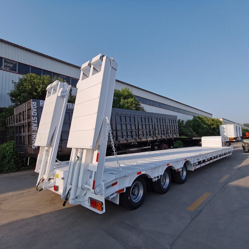 Hook plate large transport semi trailer