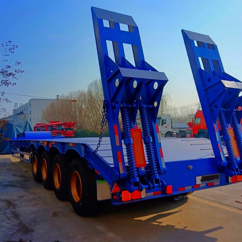 Low flat semi-trailer - Imagen 4