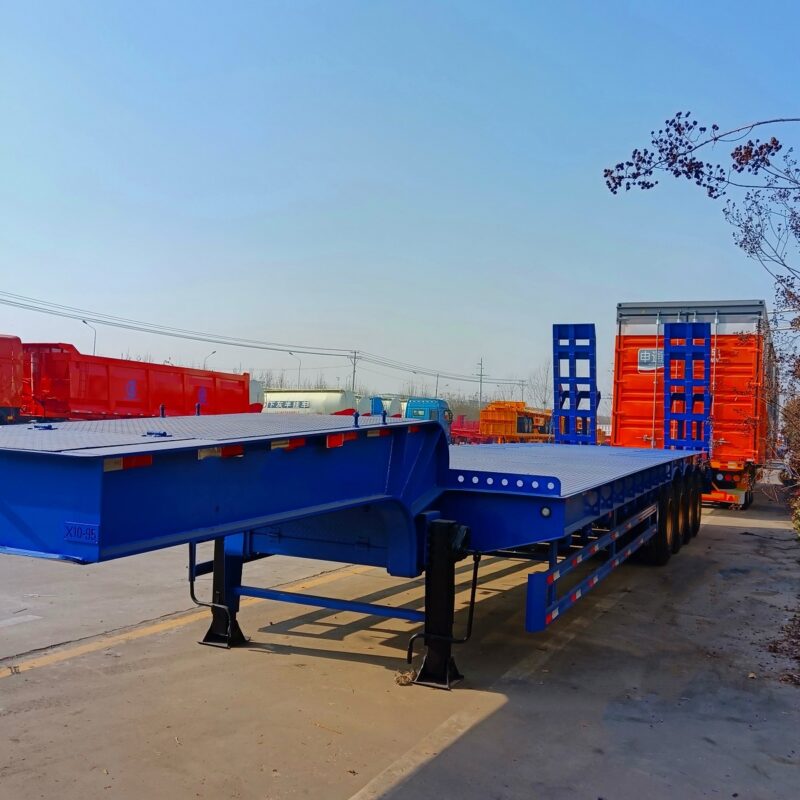 Low flat semi-trailer - Imagen 5