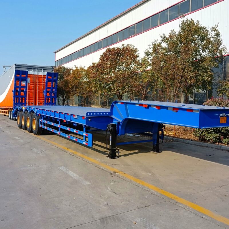 Low flat semi-trailer - Imagen 6