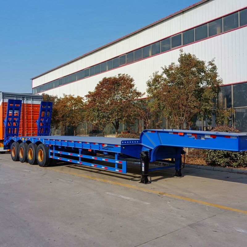 Low flat semi-trailer - Imagen 7
