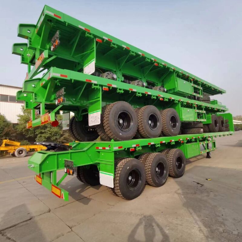 Flatbed transport semi-trailer - Image 6